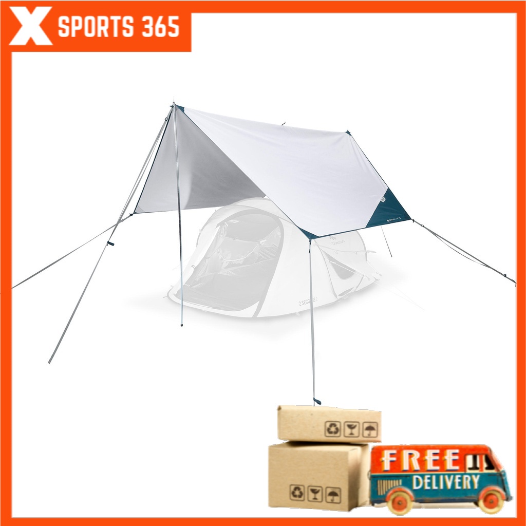 Decathlon Camping Tent Tarp (Easy Assemble, 45x20x10 cm) - Quechua | Shopee  Malaysia