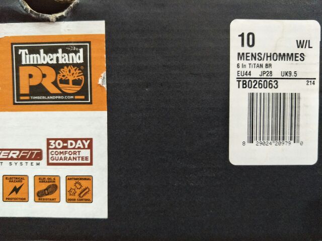 timberland 30 day comfort guarantee