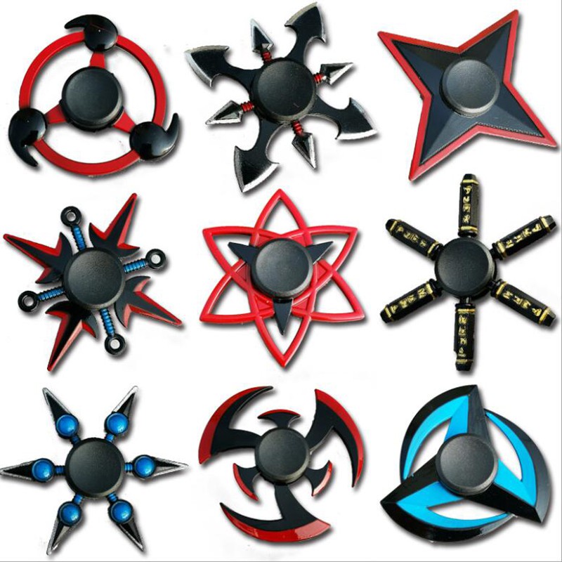 Naruto Themes Fidget Hand Spinner Hokage Naruto Fingertip Gyro Zinc