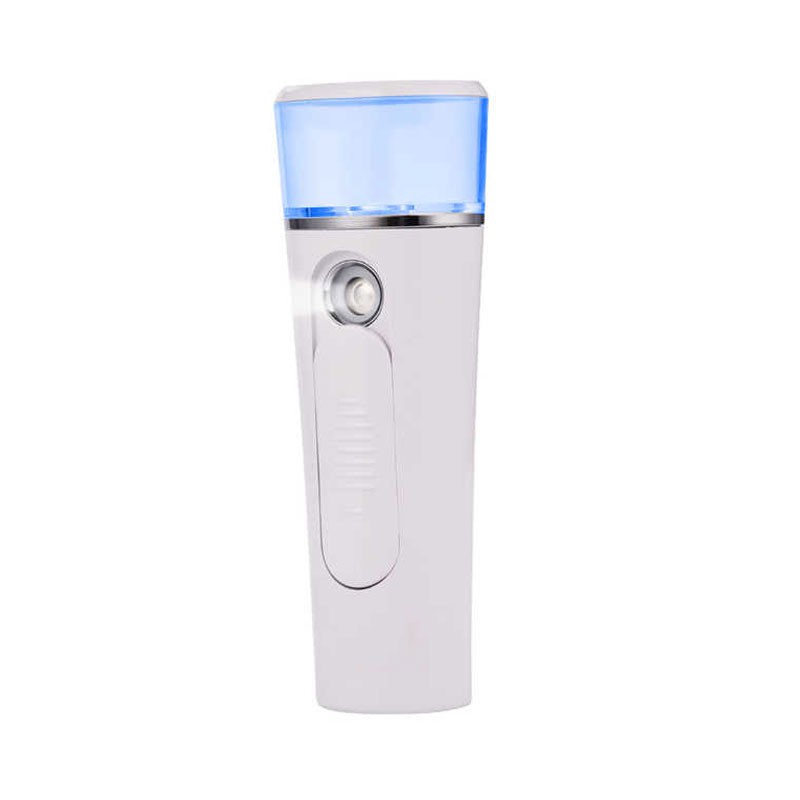 [[ HADIAH PERCUMA  Nano Water Mist Sprayer Facial Steamer Beauty Spray USB Rechargeable
