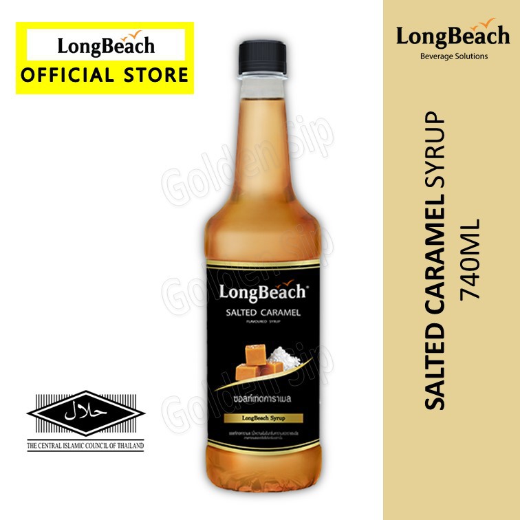 Long Beach Syrup Salted Caramel (Coffee Syrup) 740ml (READY STOCKS