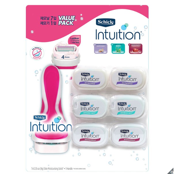 Schick Intuition Women S Razor Set Shopee Malaysia