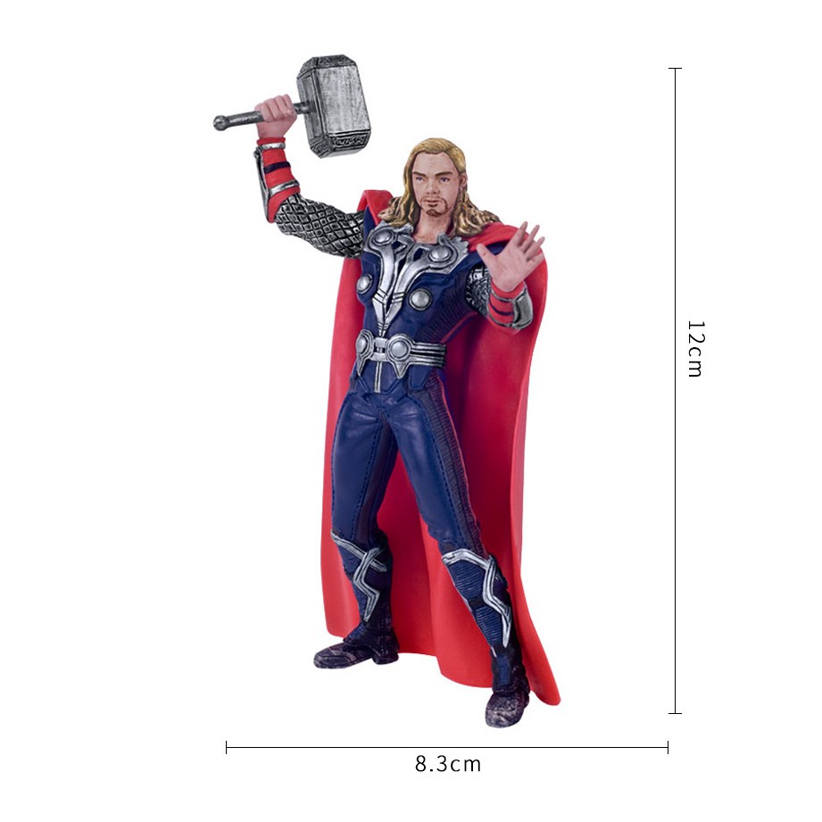 Malaysia Ready Stock Chaoer 12cm Marvel Avengers Super Heros Thor Action Figure Collection Kids Toys Gift Shopee Malaysia