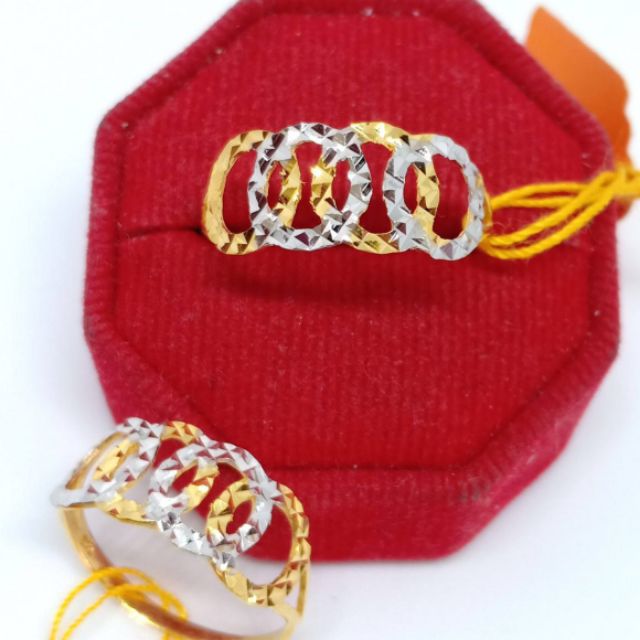 Cincin Audi 2c Emas 916