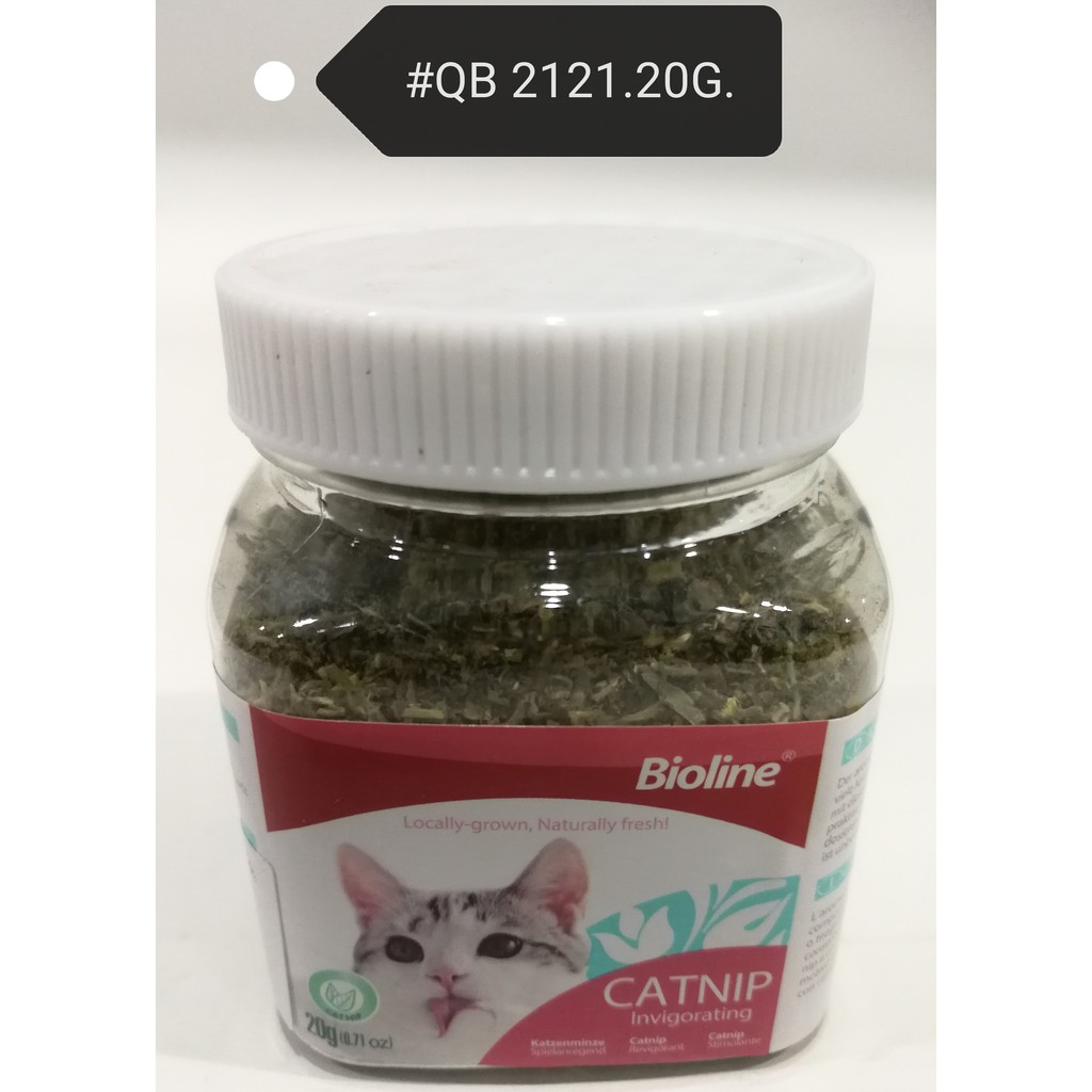 Bioline Catnip Invigorating Leaves for Cats 20g [Cat Nip]  Shopee 