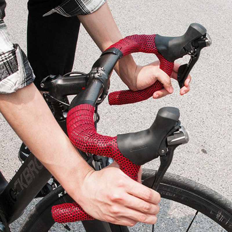 Details about  / Bike Handlebar Tape Road Bicycle Anti-slip Silica Gel EVA Shock Handle Bar Tape