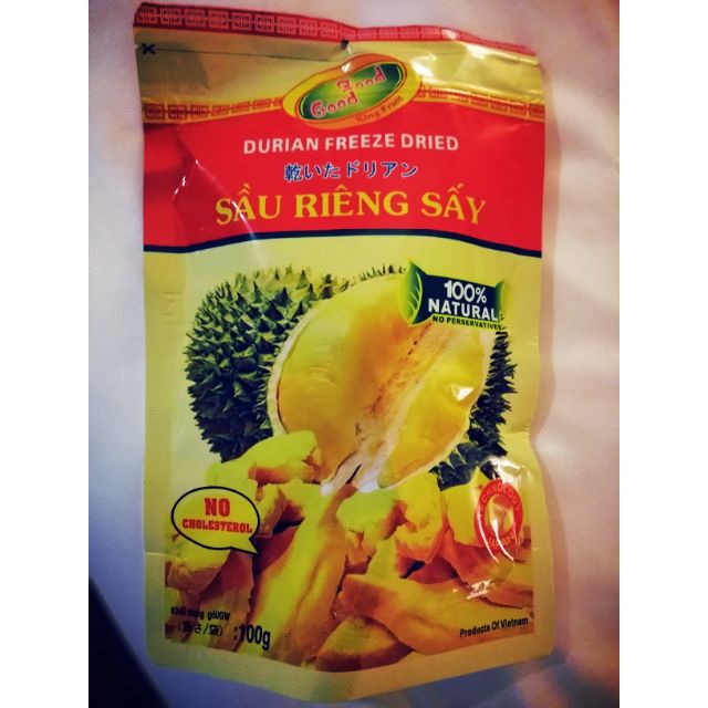 DURIAN KERING OR DURIAN FREEZE DRIED 100g; | Shopee Malaysia