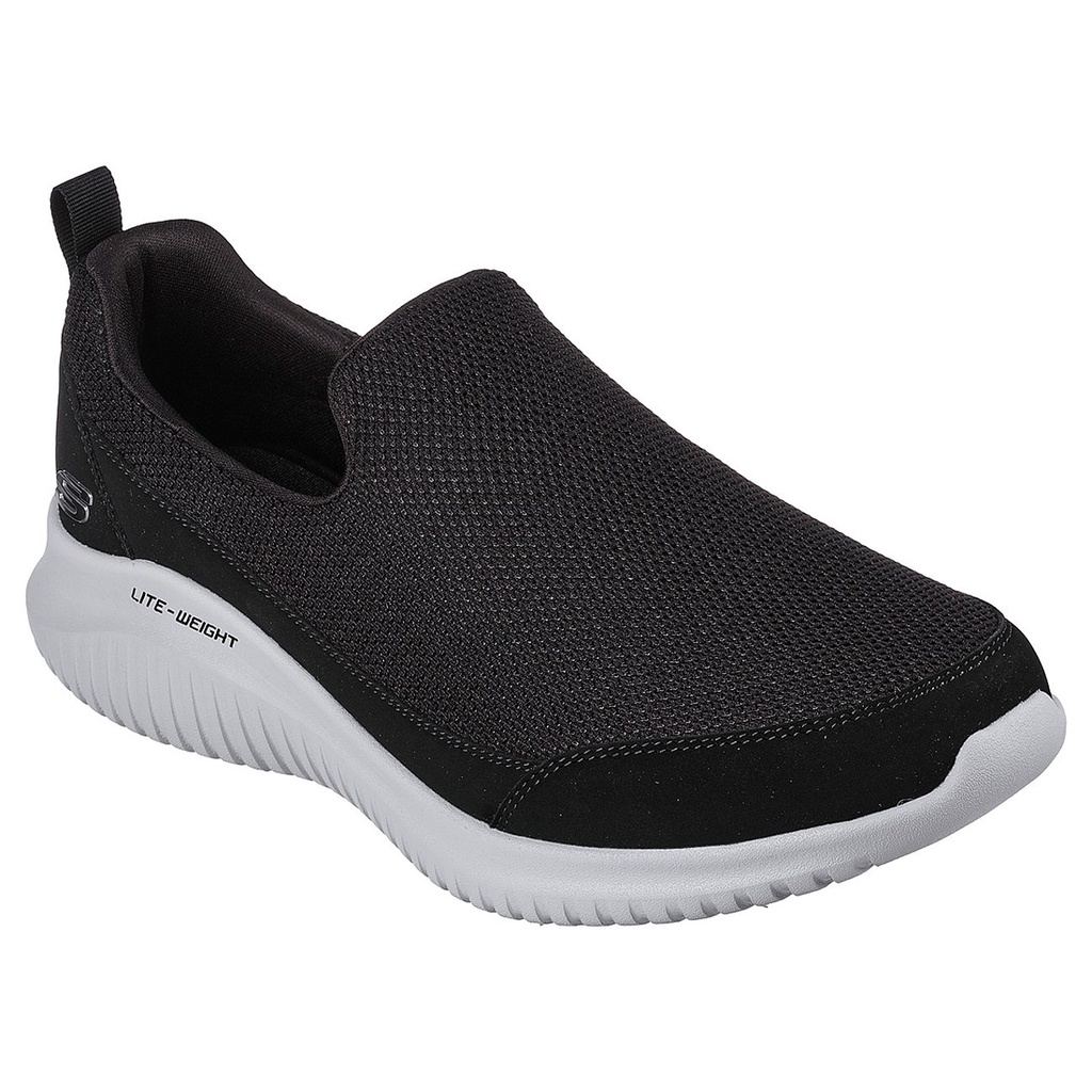 SKECHERS Flection Men's Slip-On - Black | Shopee Malaysia