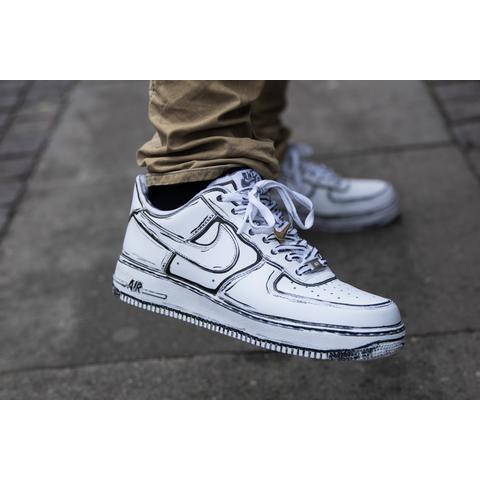 nike air force custom cartoon