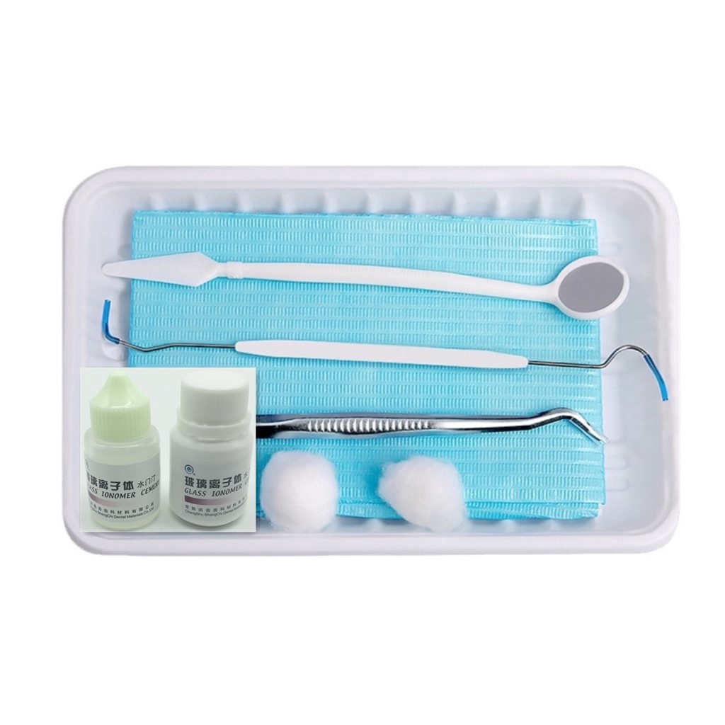 1set/bag Dental GIC Filling and Luting Glass Ionomer Cement/Disposable