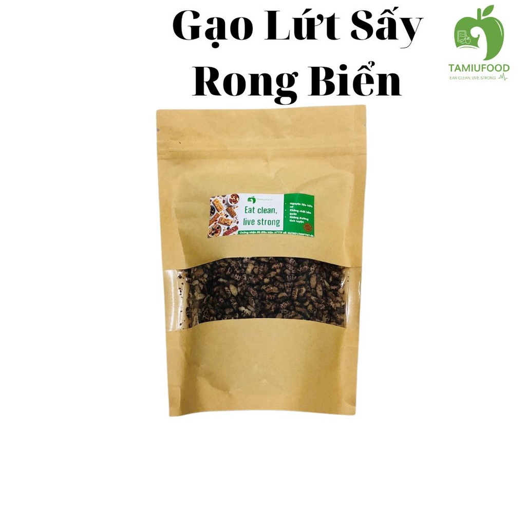 New - Korean seaweed dried brown rice - Paper bag 180g