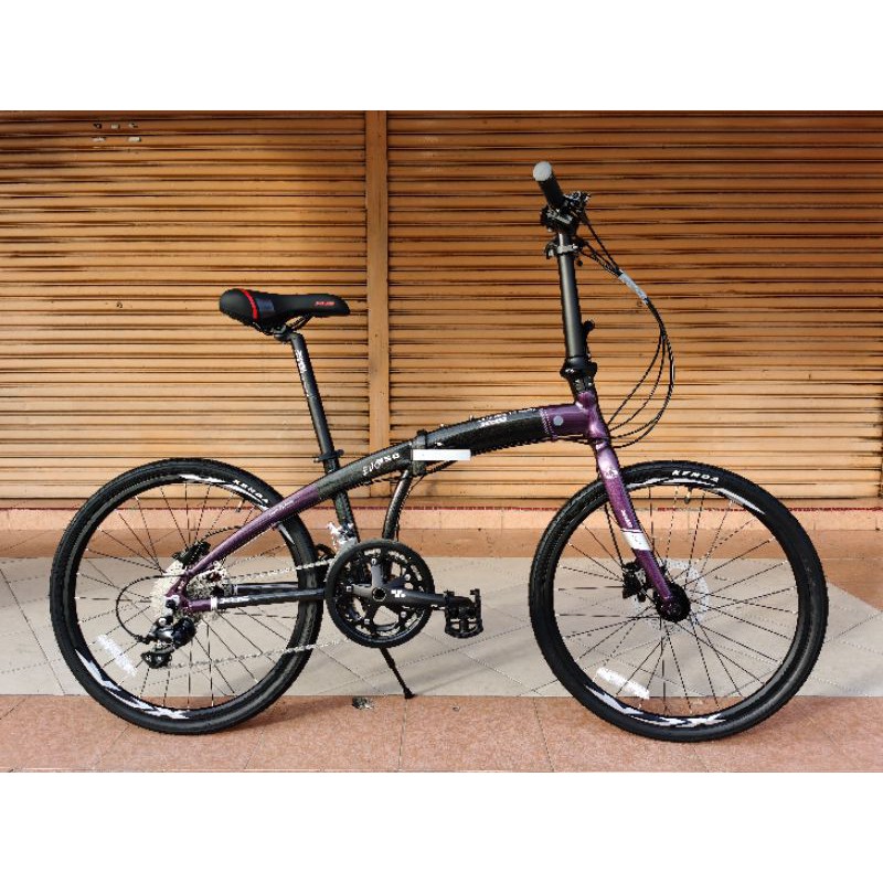 xds folding bike 24