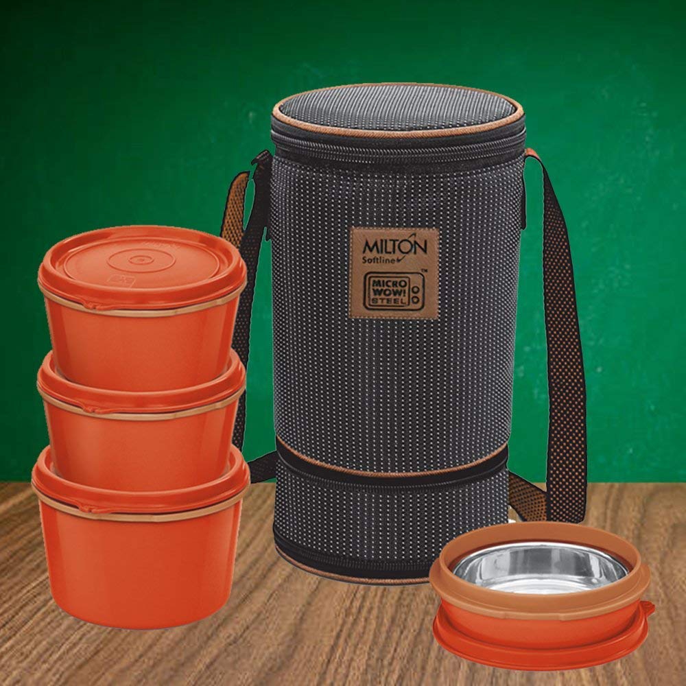 milton flexi insulated tiffin 4 containers