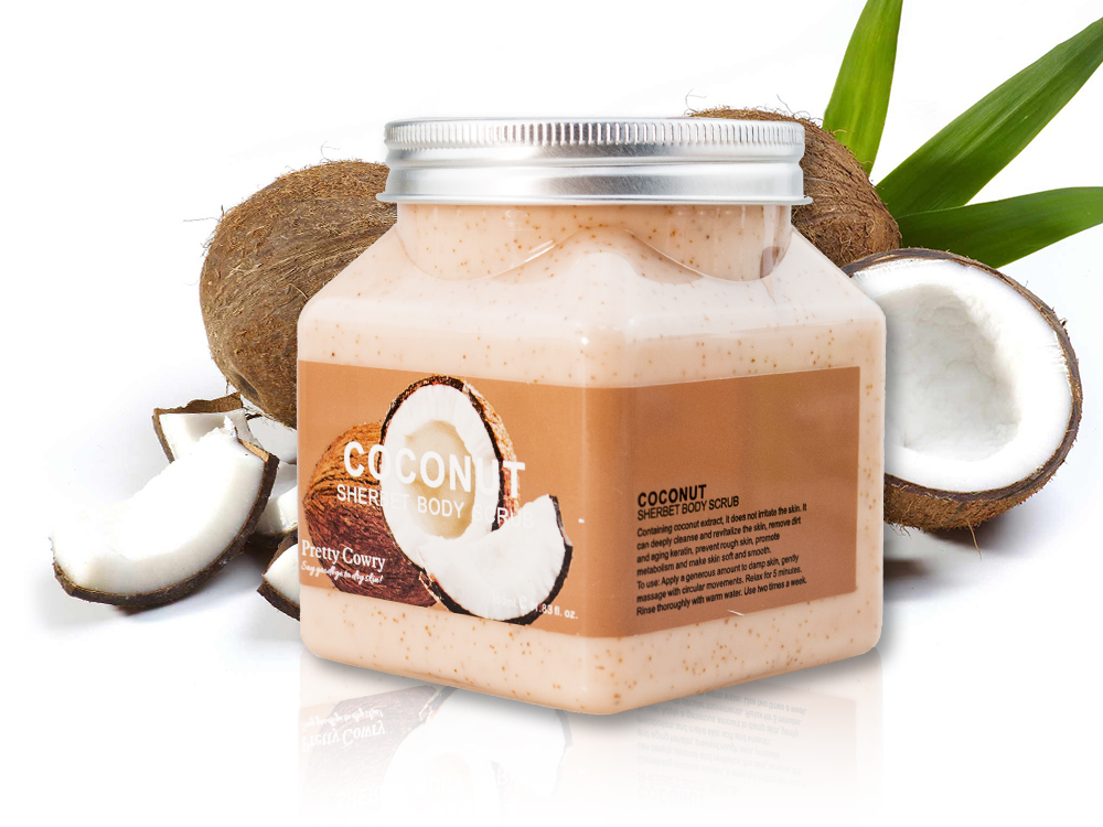 pretty cowry scrub