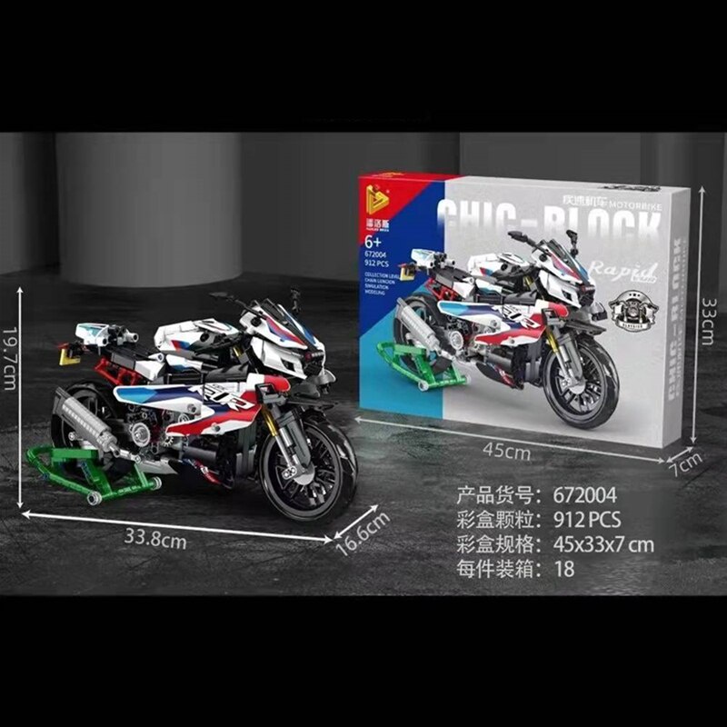 Panlos Brick 672004 Technic BMW M 1000 RR | Shopee Malaysia