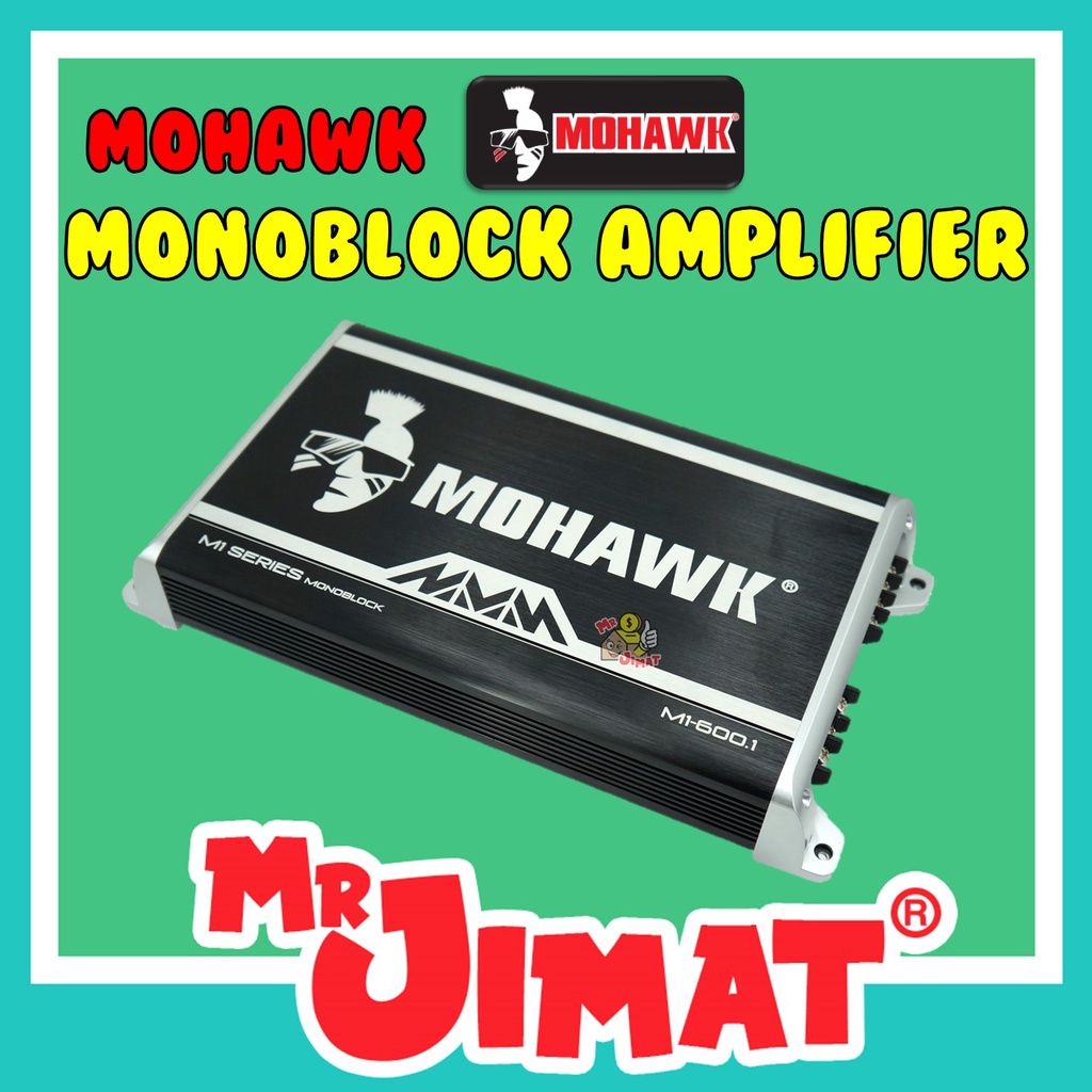 MOHAWK M1 Series Monoblock Amplifier, 22M1600.1 Shopee Malaysia