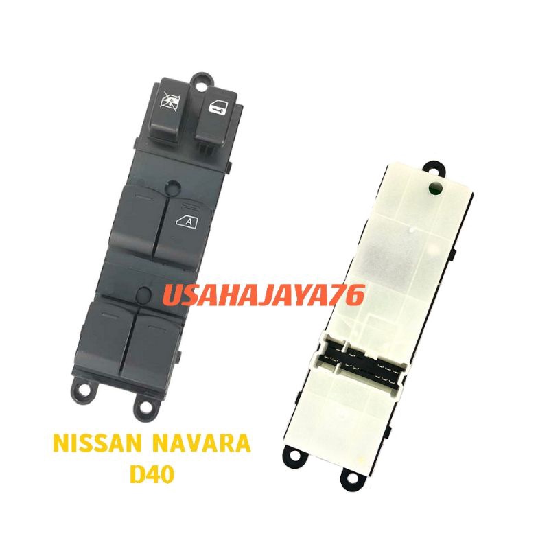 NISSAN NAVARA D40 POWER WINDOW SWITCH MAIN / MASTER / RIGHT / DRIVER
