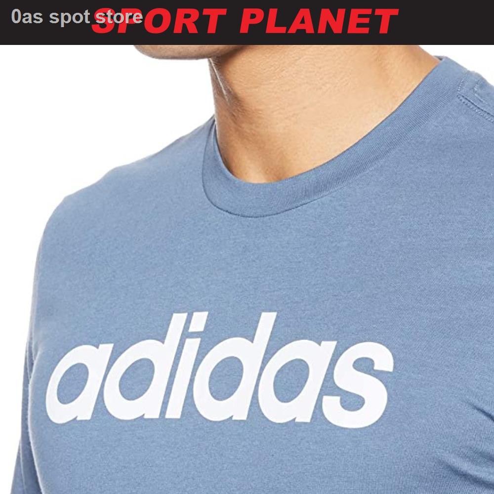 Absolutely Patience Awaken ☂adidas Men Essential Linear Logo Tee Shirt Baju Lelaki (FI0864) Sport  Planet 25-5 | Shopee Malaysia