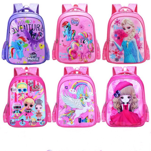 beg sekolah my little pony