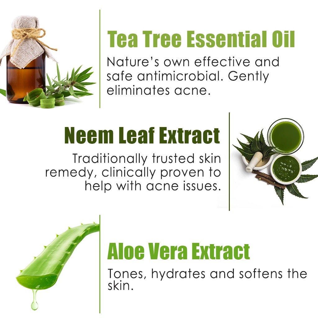 wow tea tree face wash