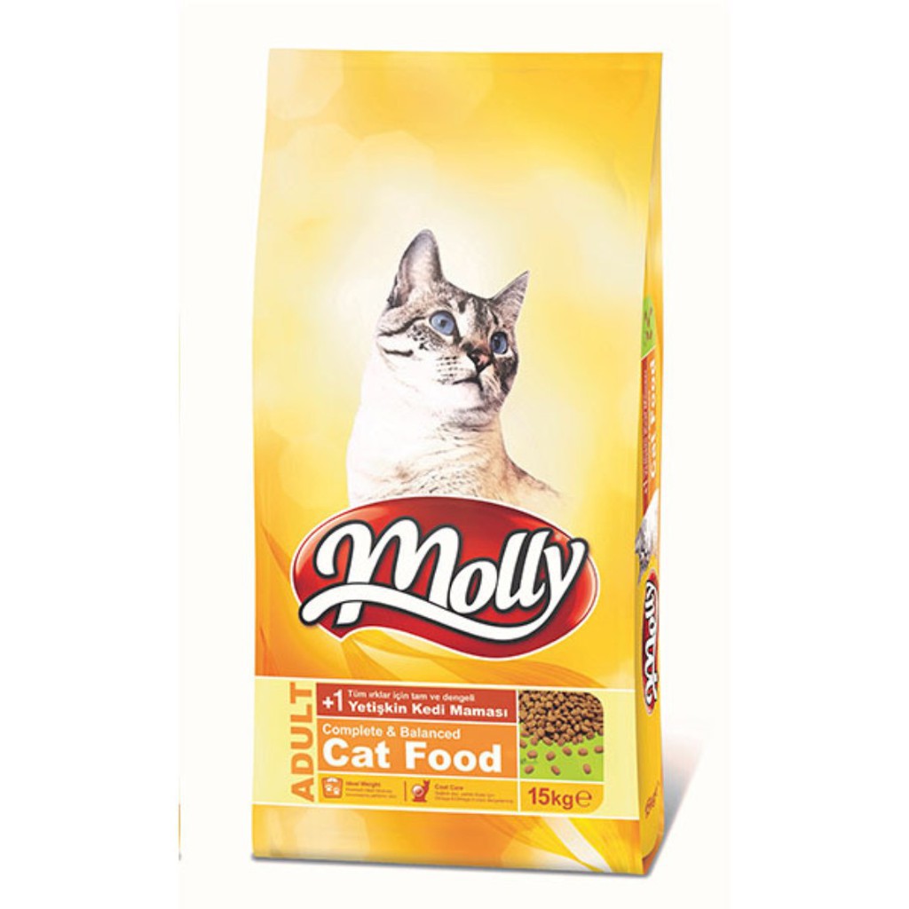 Molly Cat Adult Chicken (Cat Food) 3kg ( REPACK ) Shopee Malaysia