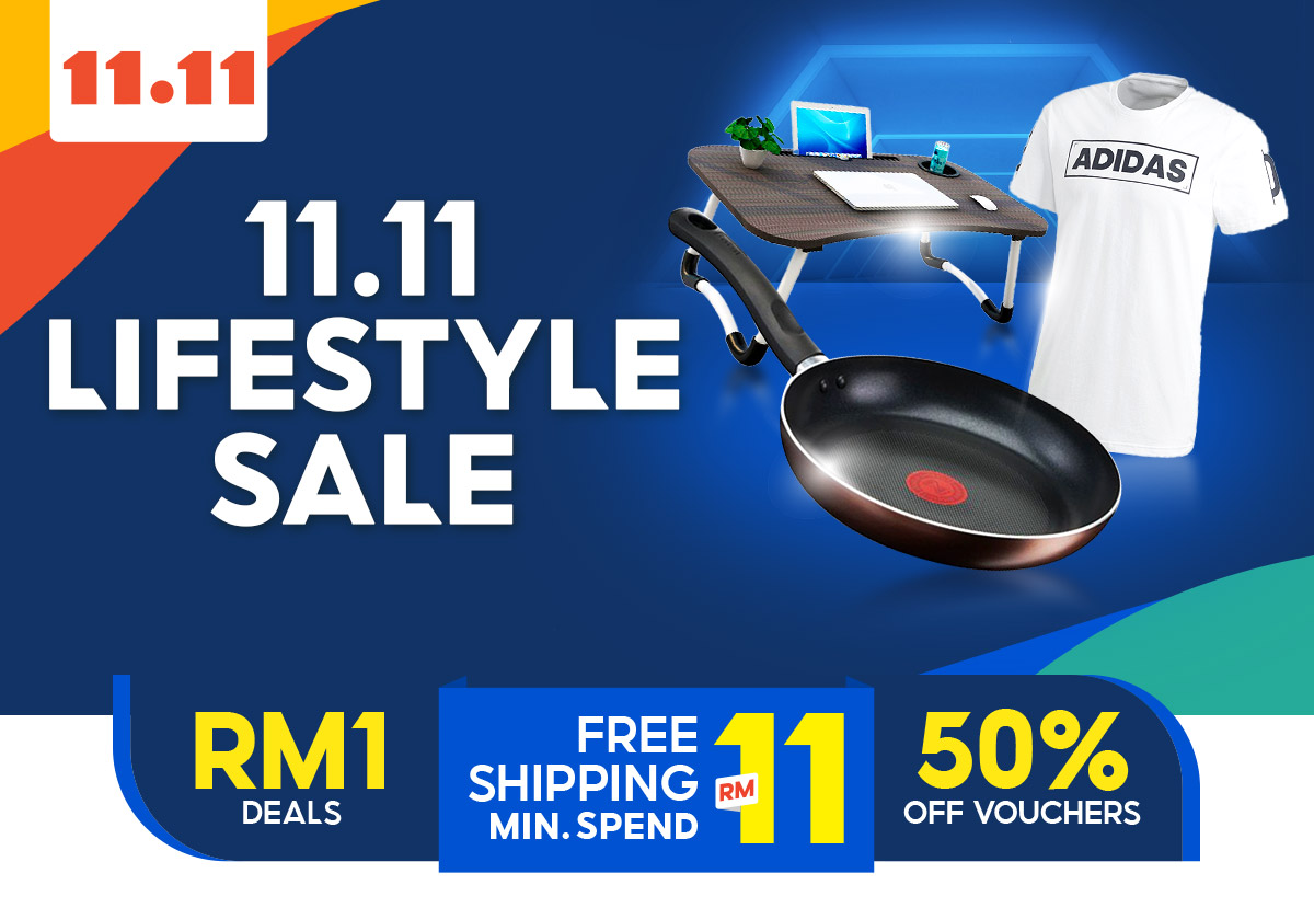 11.11 Big Sale 2020 Daily Free Shipping Min Spend RM11 & More
