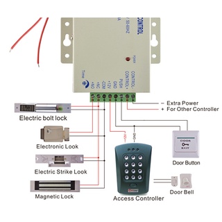 YOUHE YH-288 125khz RFID Reader with Keypad for Door Access Control ...