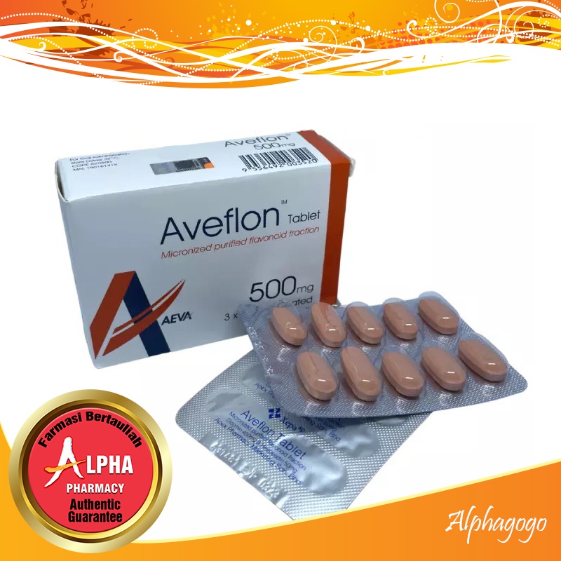 DAFLON 500 mg – 60 comprimés – Pharmacie de Benet