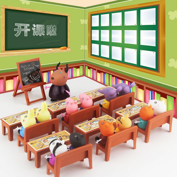 peppa classroom set