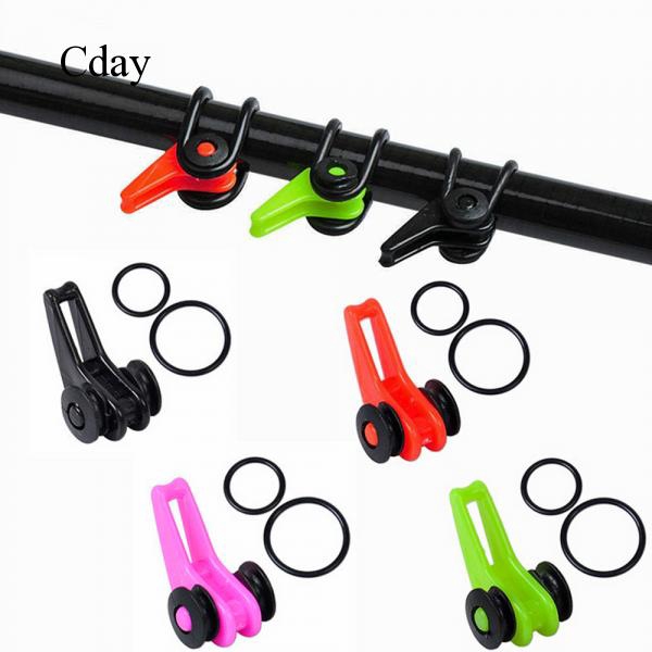 Cday 10pcs Fishing Hooks Keeper Fish Lure Bait Holder Hanger Fishing