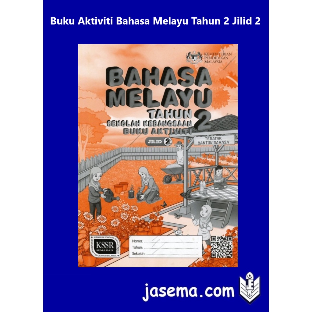 Buku aktiviti bahasa melayu tahun 2