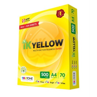 IK Yellow A4 Paper 70GSM 500's / Kertas Fotostat / Kertas Putih ...