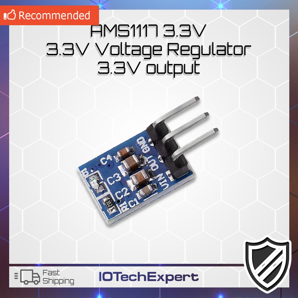 Ams1117 3.3v Power Supply Module