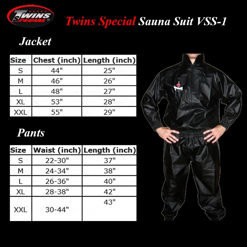 TWINS REDUCE WEIGHT SAUNA SUIT JACKETS | Shopee Malaysia