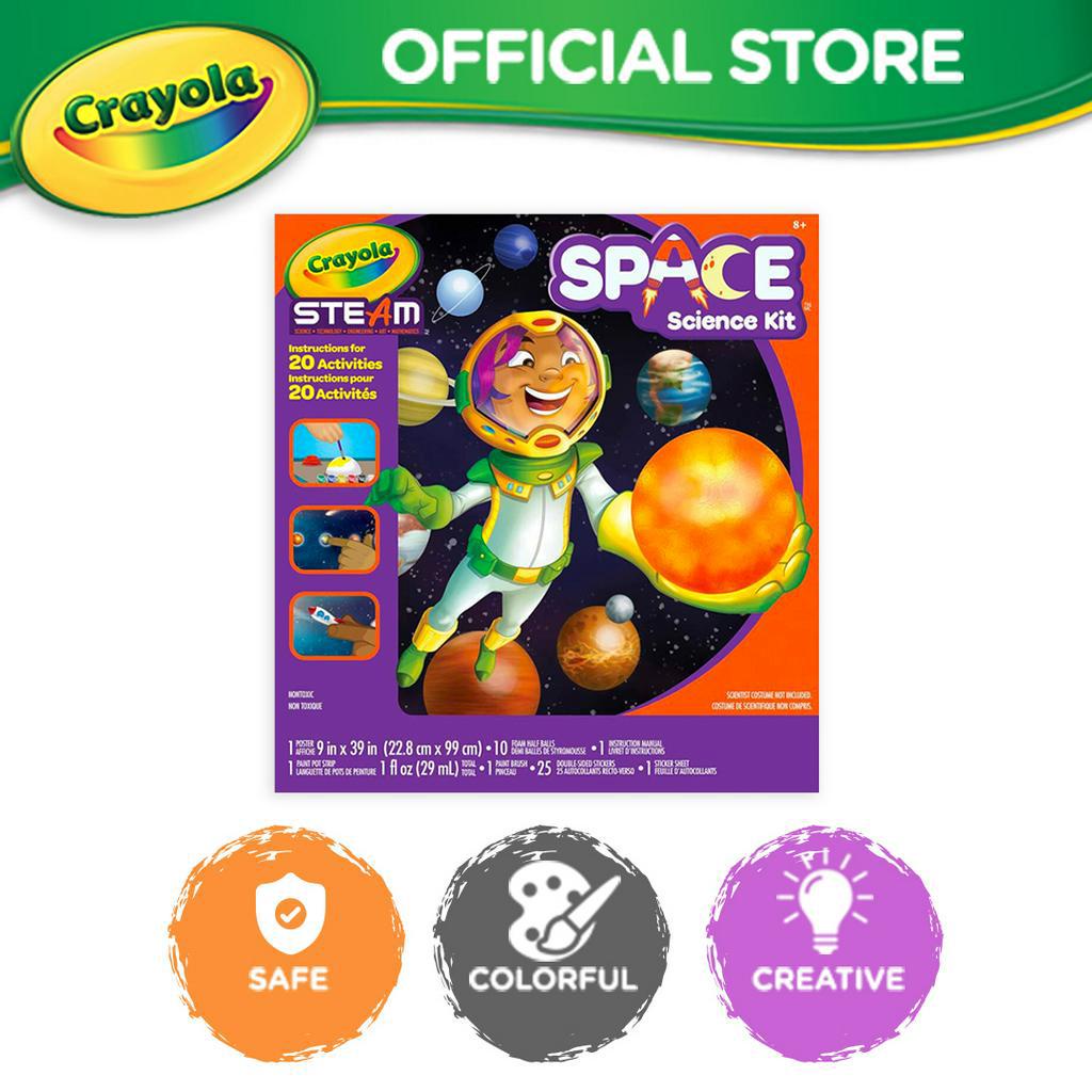 crayola steam space science kit