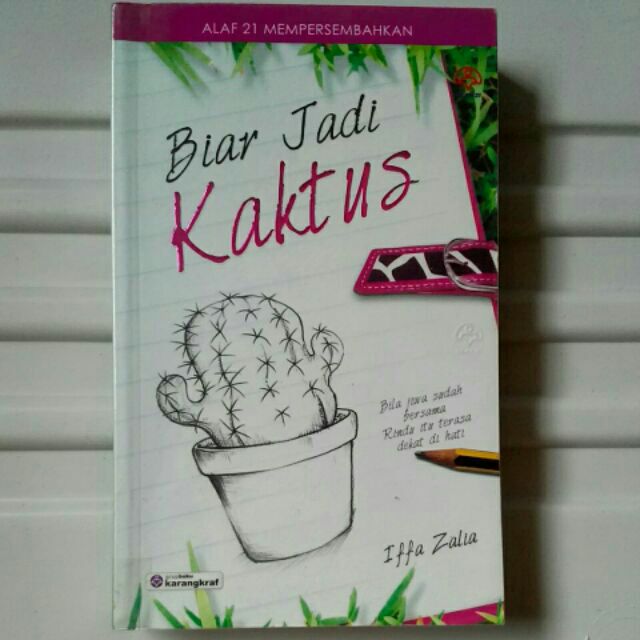 Novel Biar Jadi Kaktus Iffa Zalia Shopee Malaysia