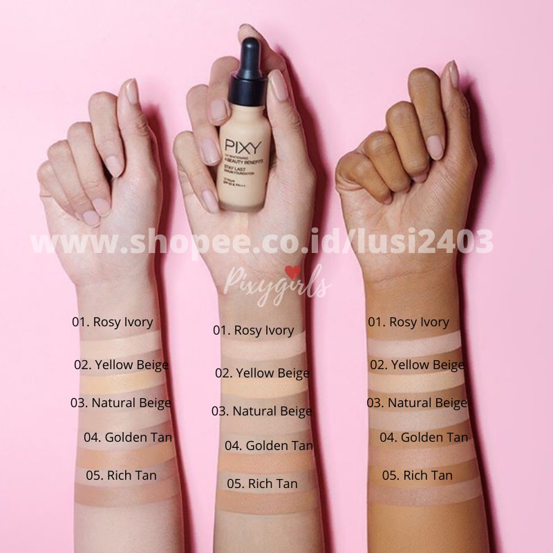 pixy foundation serum