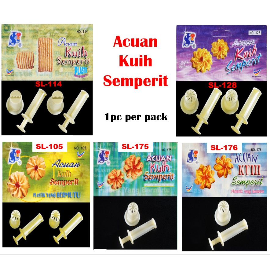 Acuan Tekan Berpam Kuih Biskut Semperit Samperit Panjang Tat Nenas Gulung Biskut Mould Shopee Malaysia