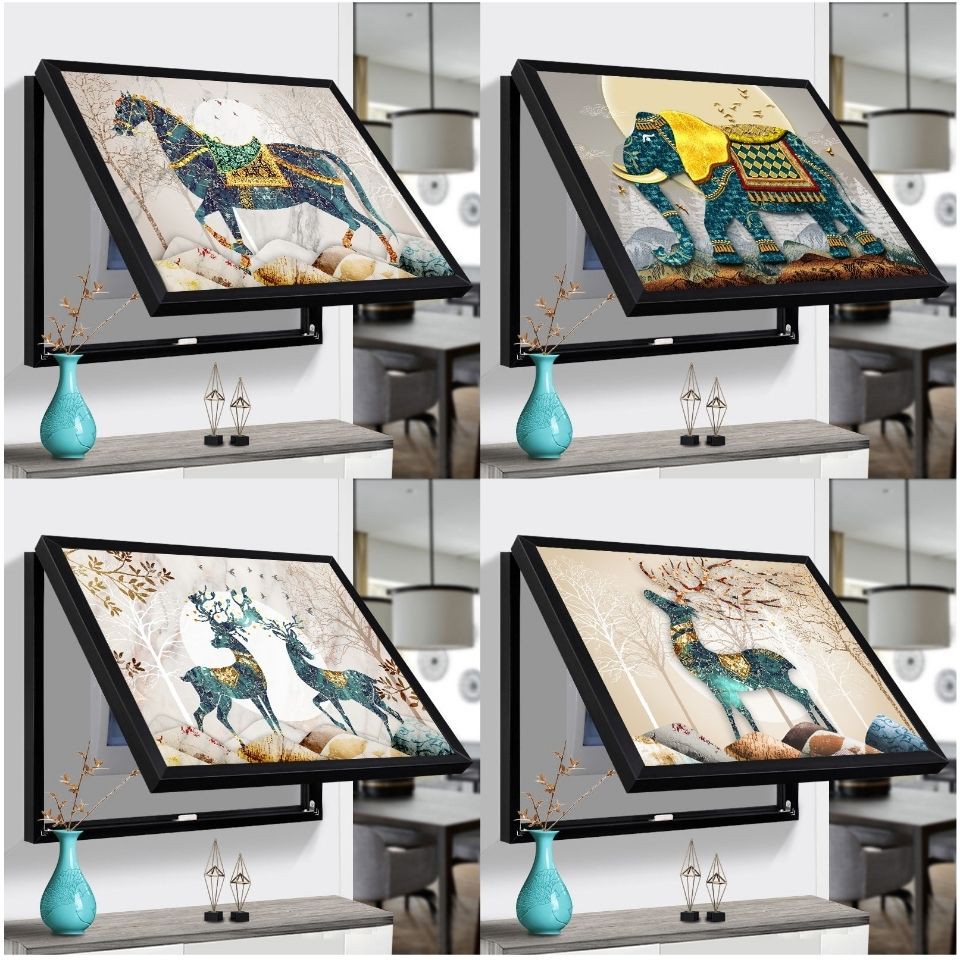 Wall Painting Meter box from punching adornment picture of modern