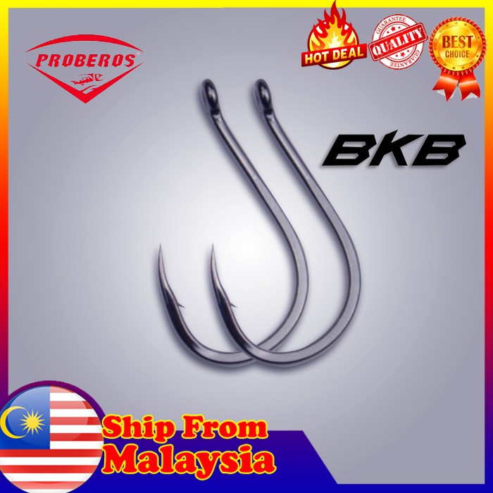 Tackle Garage 10pcs Chinu Hook Mata Kail Bottom Fishing Laut Dalam Bkb 3x Stronger Carbon Steel Malaysia Ready Stoc Shopee Malaysia