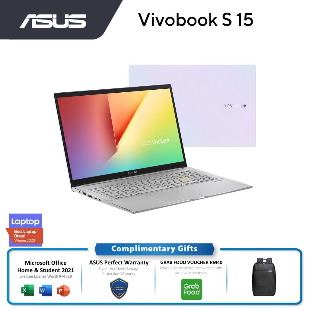 Asus Vivobook S (S533E-ABN602WS/ S533E-ABN603WS) i7-1165G7/ 8GB/ 512GB ...