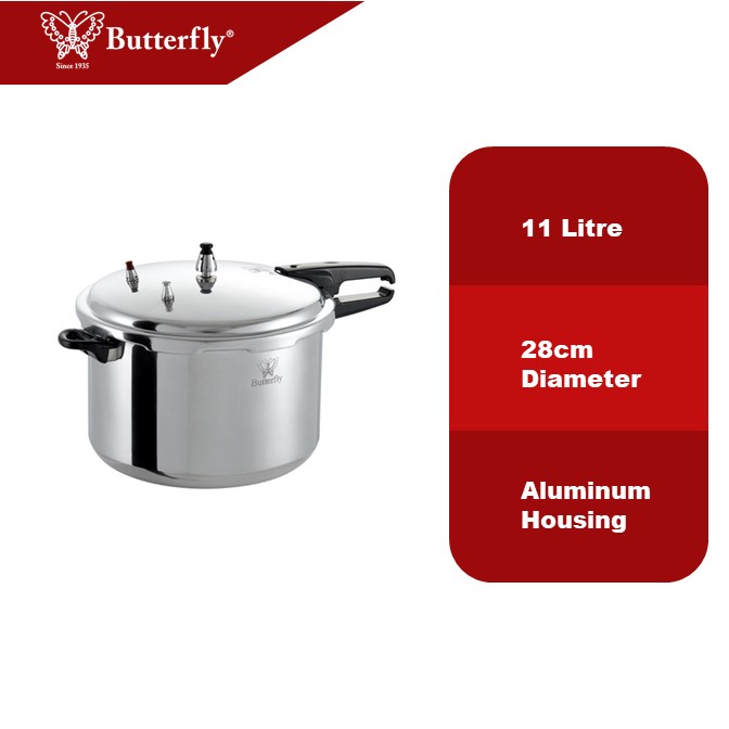 Butterfly 11L Pressure Cooker BPC28A Shopee Malaysia