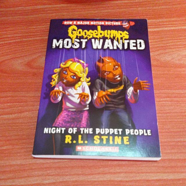 Goosebumps Most Wanted 8 Night Of The Puppet People (PB) (ISBN
