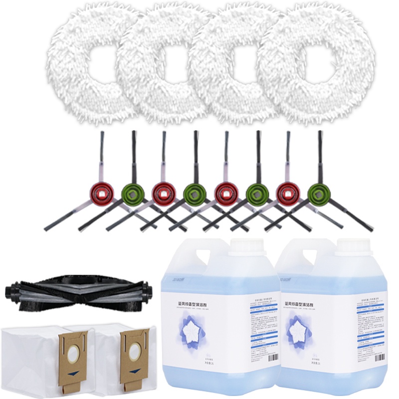 Casual Daily Ecovacs Deebot X1 Omni/Turbo Parts of Roller Brush Side Filter Dust Bag Mop Cloth Accessories Trendy Style - Image 4