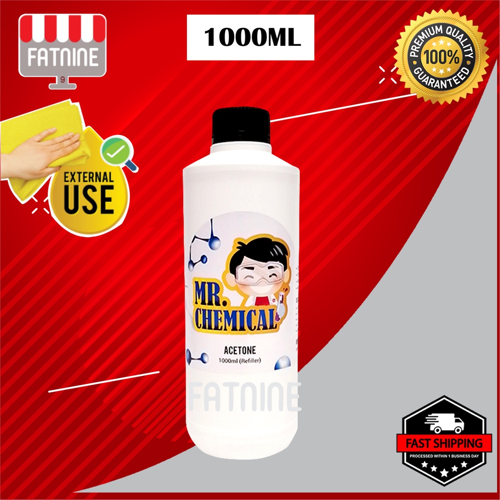 Nail Polish Remover (Acetone %) 1000ml () | Shopee Malaysia