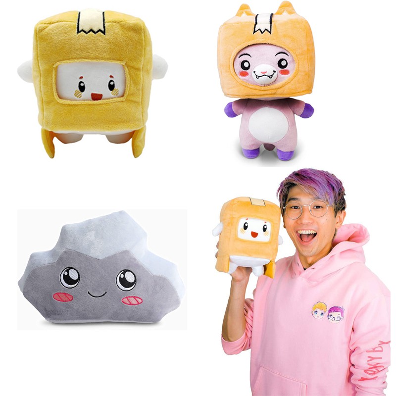 ❤ in stock Stuffed Lankybox Plush Toy 