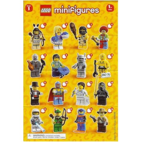 LEGO 8683 Series 1 CMF (Set of 16) | Shopee Malaysia