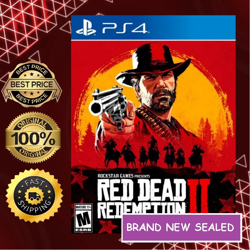 [NEW / Murah] BRAND NEW SEALED Red Dead Redemption 2 CD Playstation PS4 ...