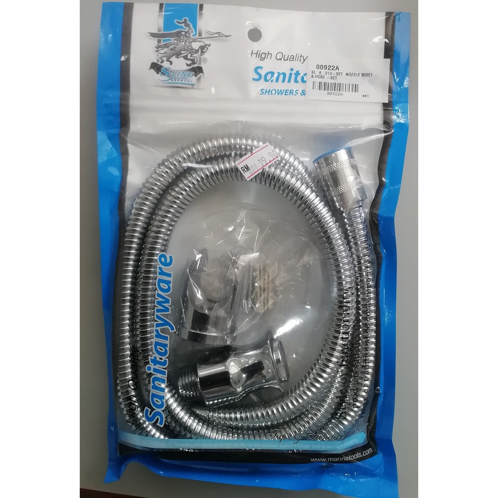 S-line Nozzle and Bidet hose set stainless steel Sanitary Ware Sline ...