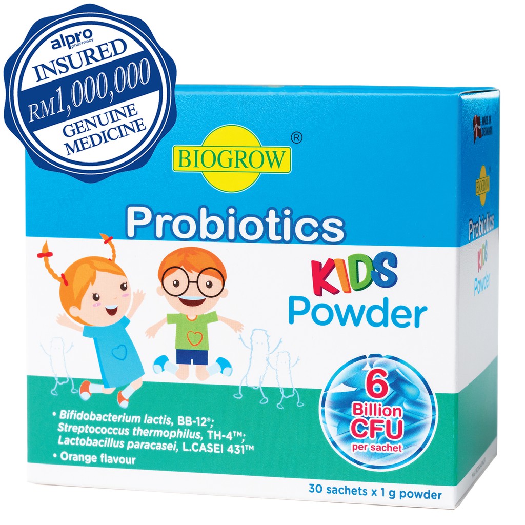 Biogrow Probiotics Kids Powder (30's s 1g) Shopee Malaysia